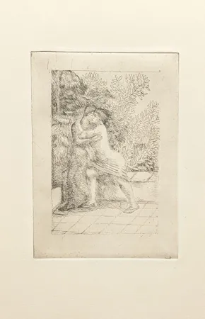 Gravura Maillol - Untitled, from Livret de Folastries