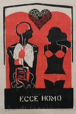 Xilogravura Maiolino - Ecce Homo