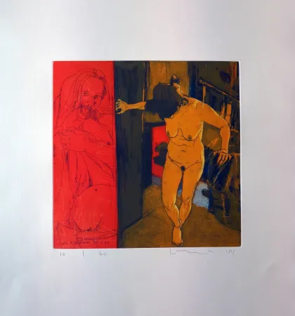 Água-Forte E Água-Tinta Mair - Se recourbe en Lyre