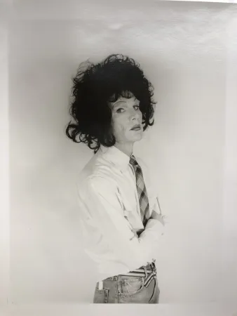 Fotografia Makos - Andy Warhol, dark wig (Altered Images)
