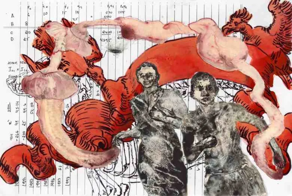 Gravura Digital Malani - Childhood fears