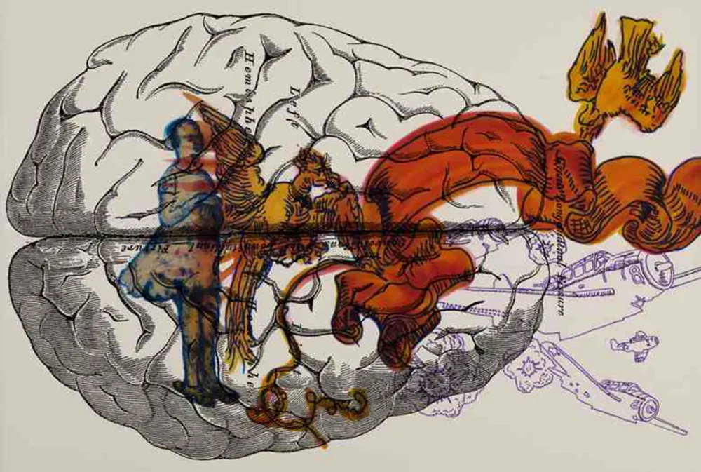 Gravura Digital Malani - Girl watching