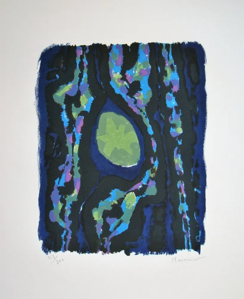 Litografia Manessier - Advent