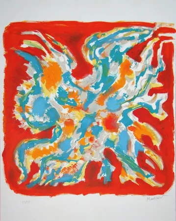 Litografia Manessier - Alléluia