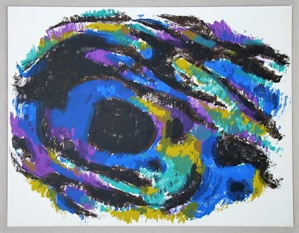 Litografia Manessier - Composition 1960