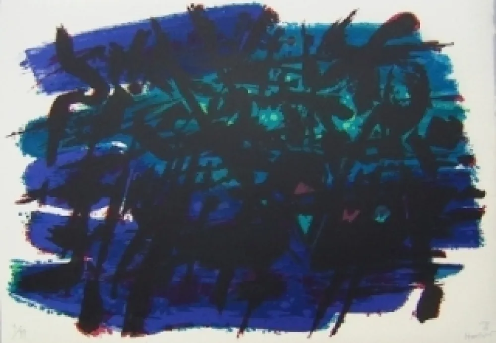 Litografia Manessier - Composition II