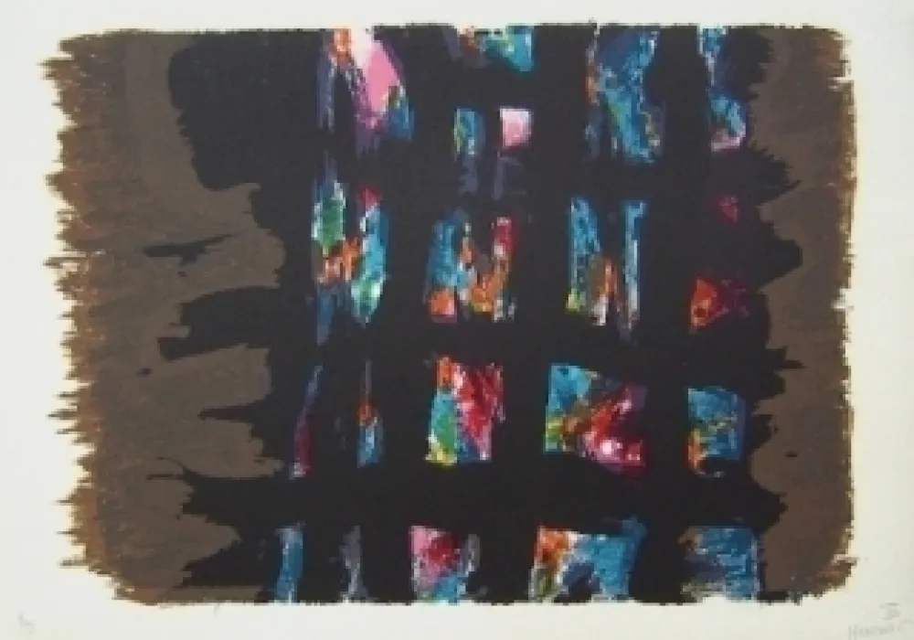 Litografia Manessier - Composition III