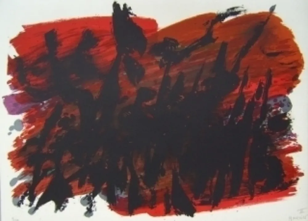 Litografia Manessier - Composition VI