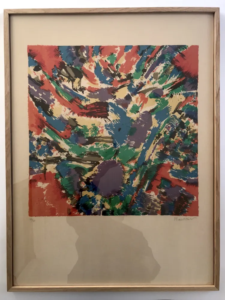 Litografia Manessier - Joie champêtre