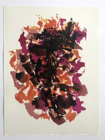 Litografia Manessier - L'enfant dans la cité des ombres V : La Commune de Paris