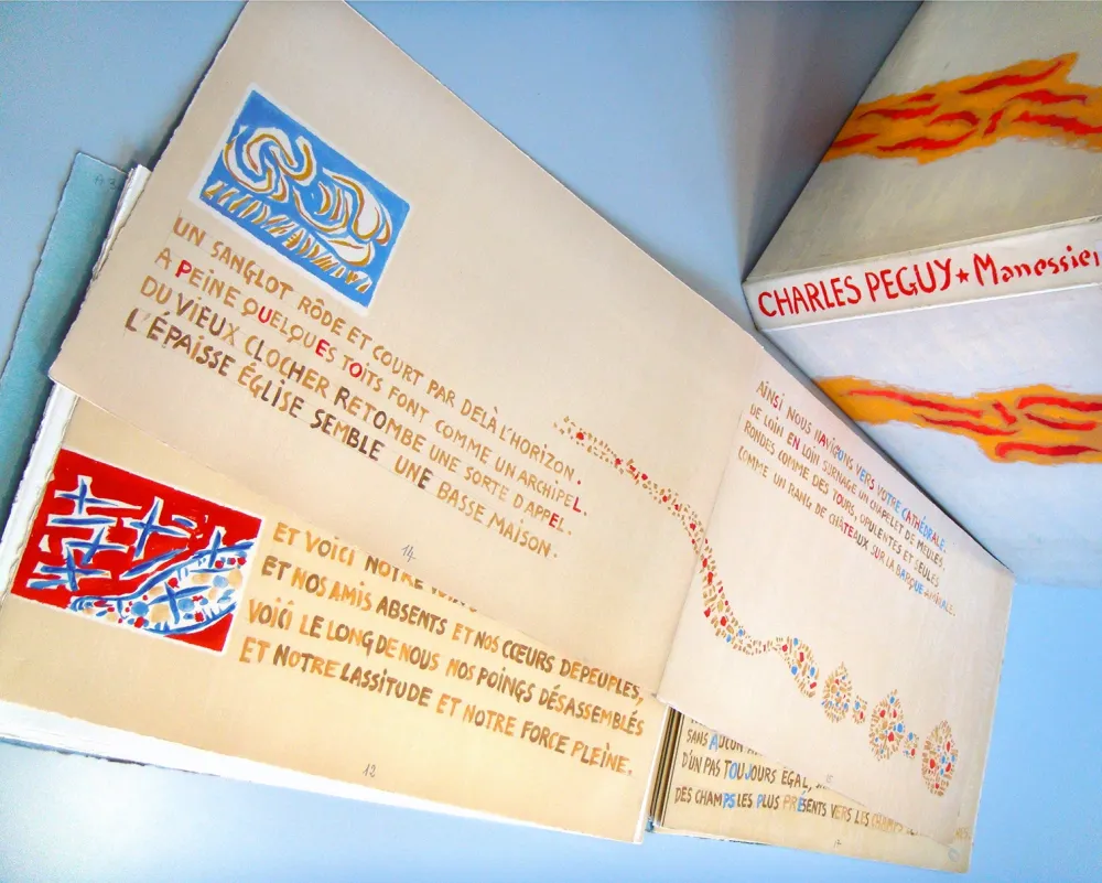 Livro Ilustrado Manessier - Présentation de la Beauce à Notre-Dame de Chartres (1964)