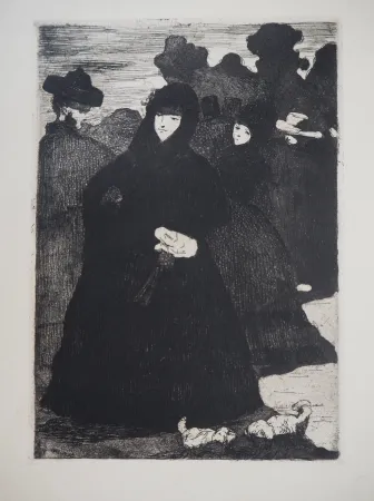 Gravura Manet - Au Prado