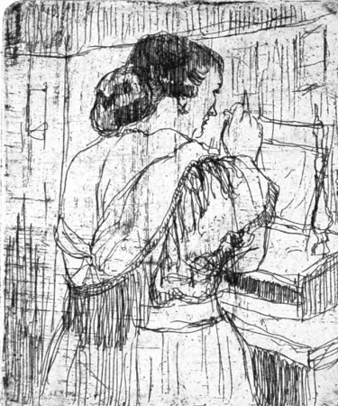 Água-Forte Manfredi - Nel camerino