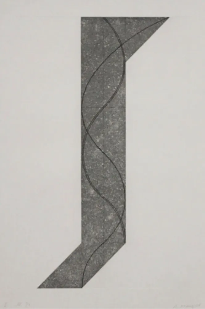 Água-Forte E Água-Tinta Mangold - Untitled II