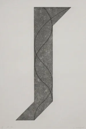 Água-Forte E Água-Tinta Mangold - Untitled II