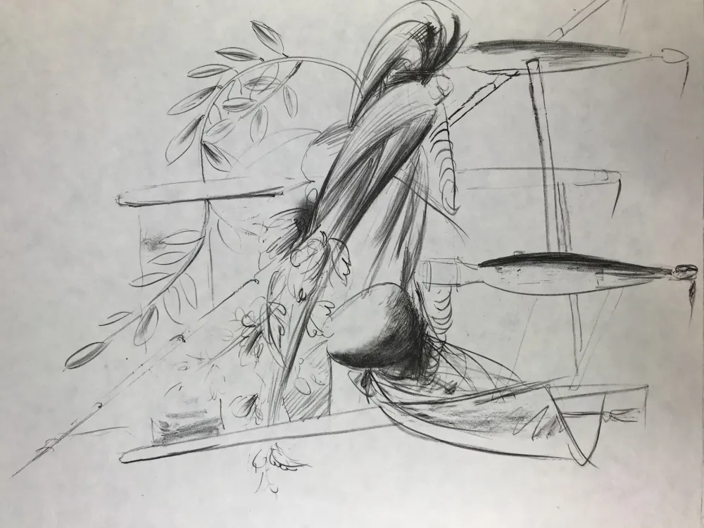 Litografia Manzu - Natura Morta 