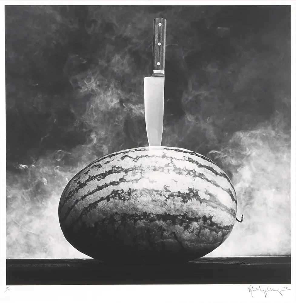 Fotografia Mapplethorpe - Watermelon with Knife 