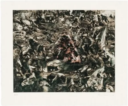 Água-Forte E Água-Tinta Marcaccio - Sans titre 5