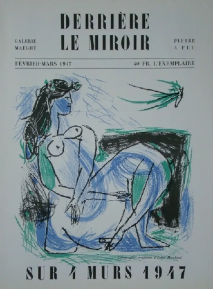 Livro Ilustrado Marchand - Derrière Le Miroir