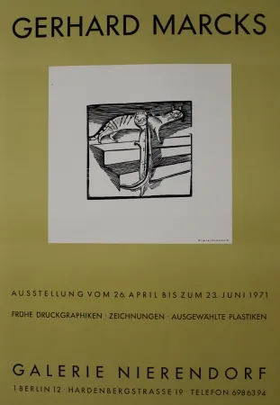 Xilogravura Marcks - Die kleinen Katzen / The Little Cats