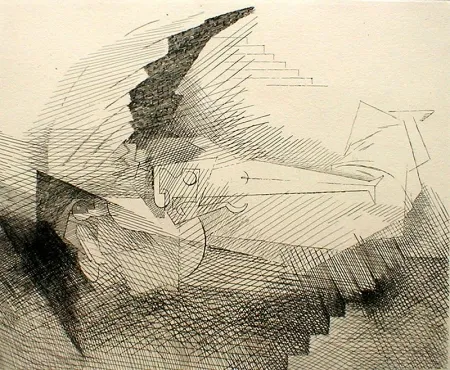 Água-Forte Marcoussis - Celle que J'amais seul m'aime encore