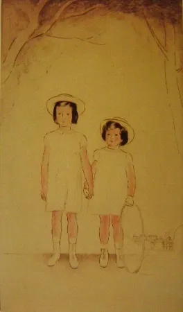 Gravura Marcoussis - Enfants Muhlstein