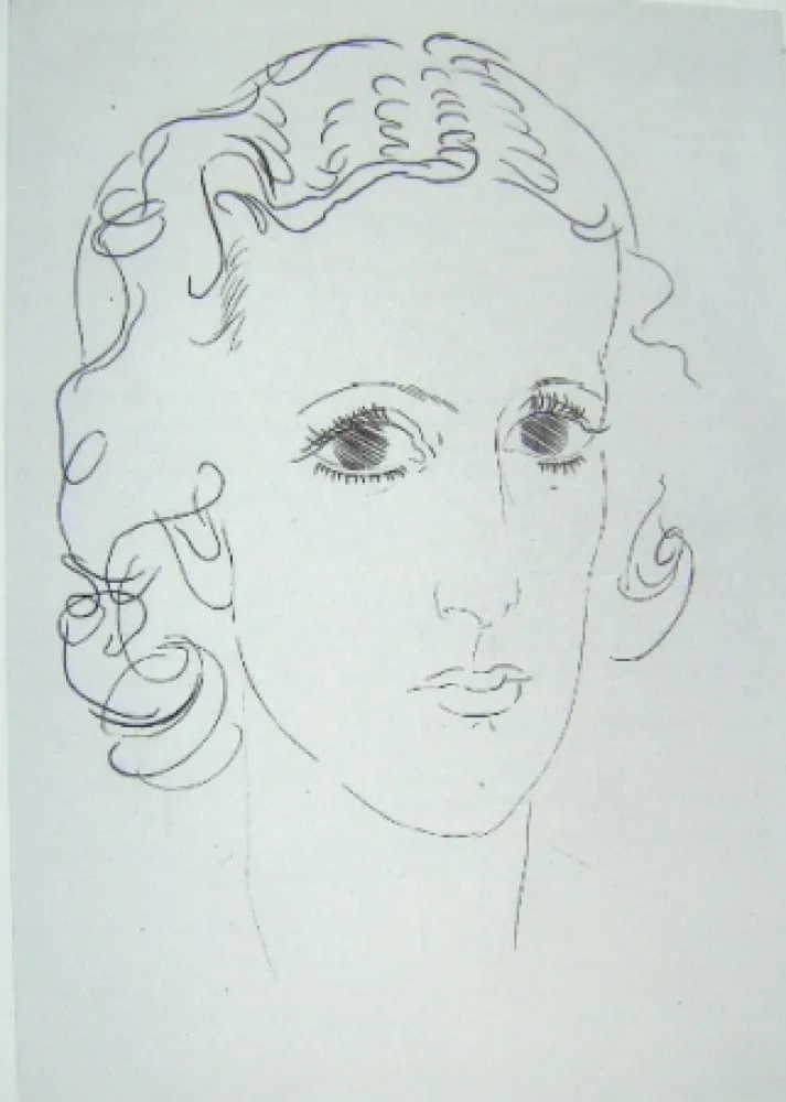 Gravura Marcoussis - Marie-Laure de Noailles