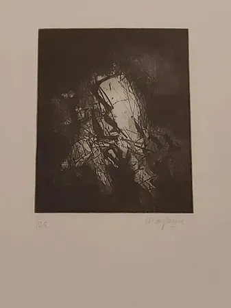 Gravura Marfaing - Sans titre (1960)
