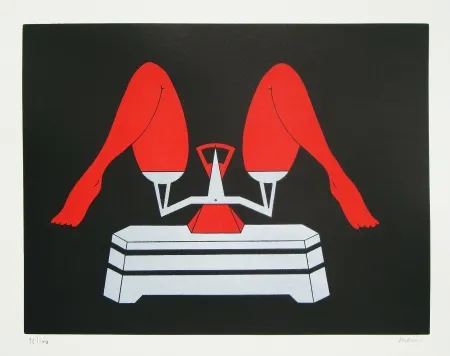 Litografia Marien - Les noces de Jessica