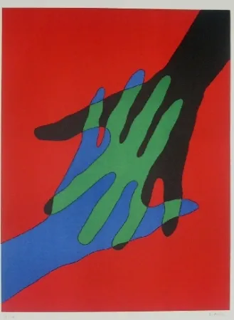 Litografia Marien - Mains