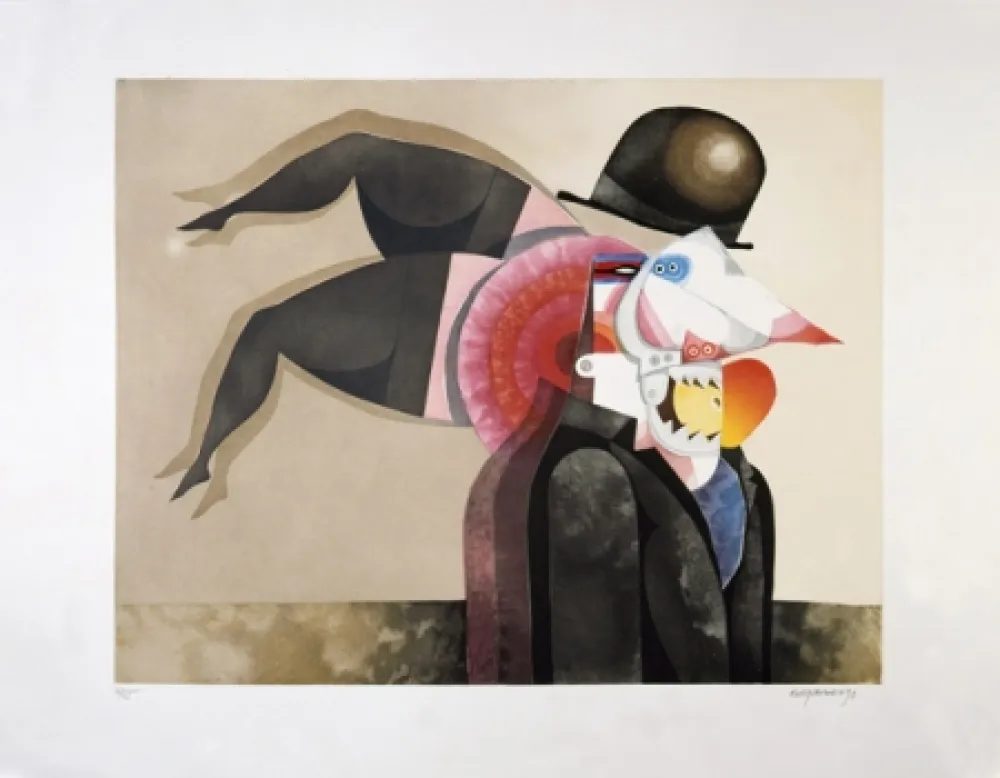 Água-Tinta Marin - Le grand dévorateur