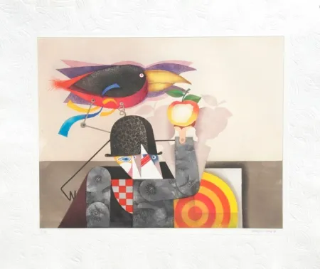 Gravura Marin - L'Homme-oiseau