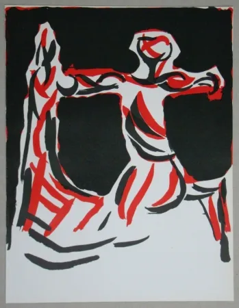 Litografia Marini - Cavalier