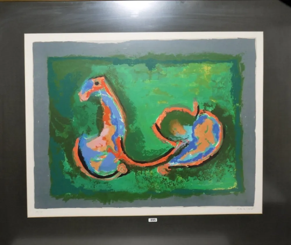 Água-Forte E Água-Tinta Marini - Cavallo in armonia