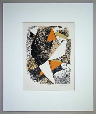 Litografia Marini - Cheval et Cavalier