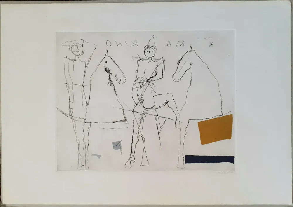 Água-Tinta Marini - Giocoliere sopra