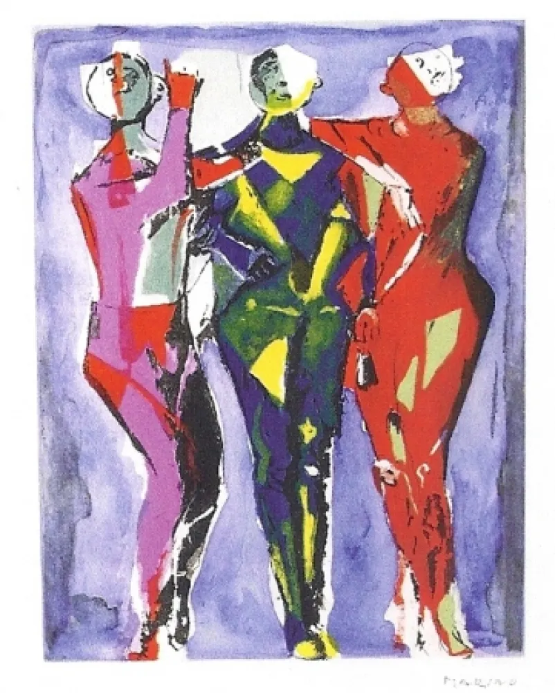 Gravura Marini - Giocolieri