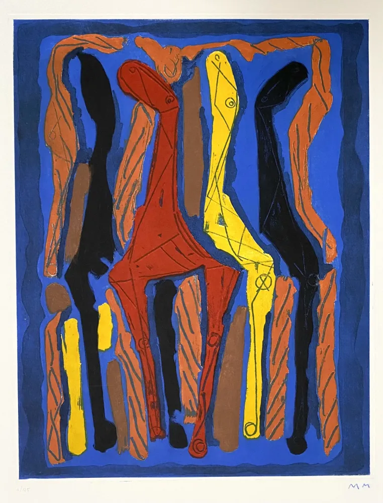 Água-Tinta Marini - Marino from Goethe, plate IV