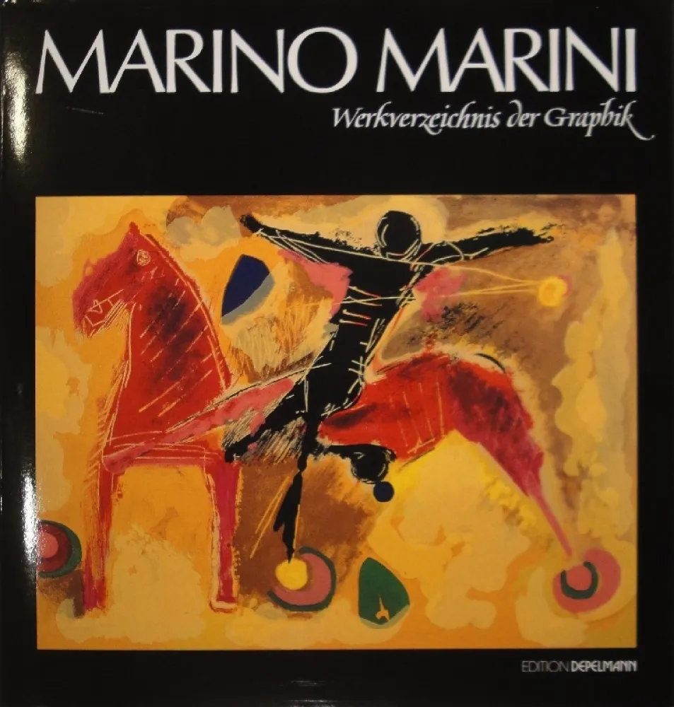 Livro Ilustrado Marini - Marino Marini. Werkverzeichnis der Graphik. 