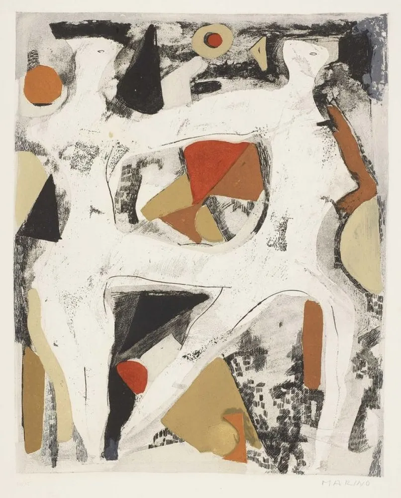 Água-Tinta Marini - Passagio; Furia de danza