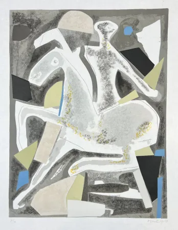 Litografia Marini - PERSONNAGES DU SACRE DU PRINTEMPS III