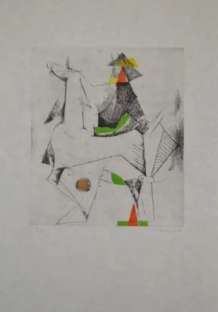 Água-Forte E Água-Tinta Marini - Portfolio A-133 Composizione