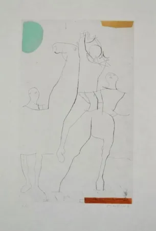 Água-Forte E Água-Tinta Marini - Portfolio A-135 Giocolieri