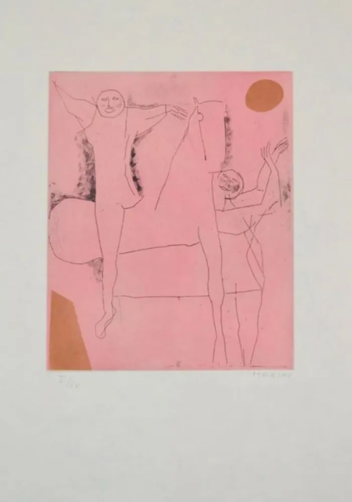 Água-Forte E Água-Tinta Marini - Portfolio A-138 Giocolieir