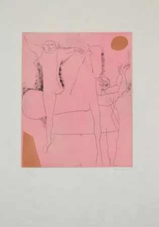 Água-Forte E Água-Tinta Marini - Portfolio A-138 Giocolieir