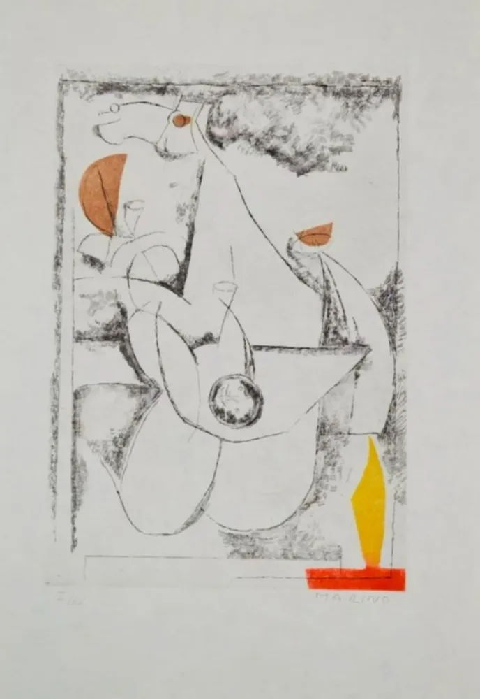 Água-Forte E Água-Tinta Marini - Portfolio A-55 Miracolo