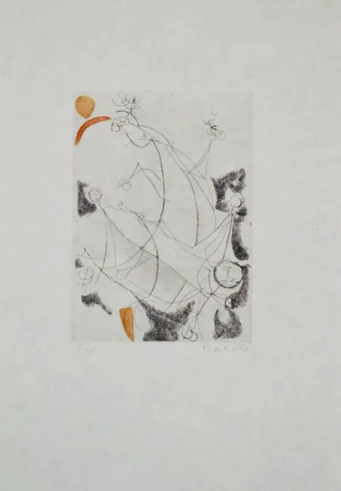 Água-Forte E Água-Tinta Marini - Portfolio A-55 Miracolo