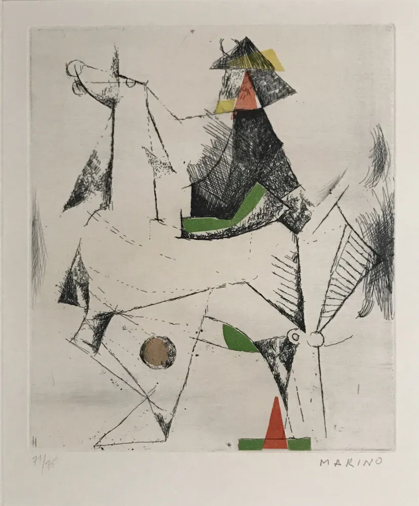 Água-Forte E Água-Tinta Marini - Untitled II