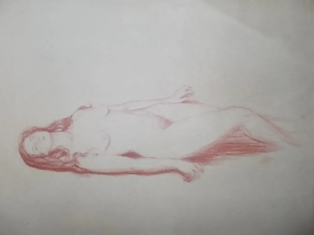 Múltiplo Mary Darbour - Femme nue