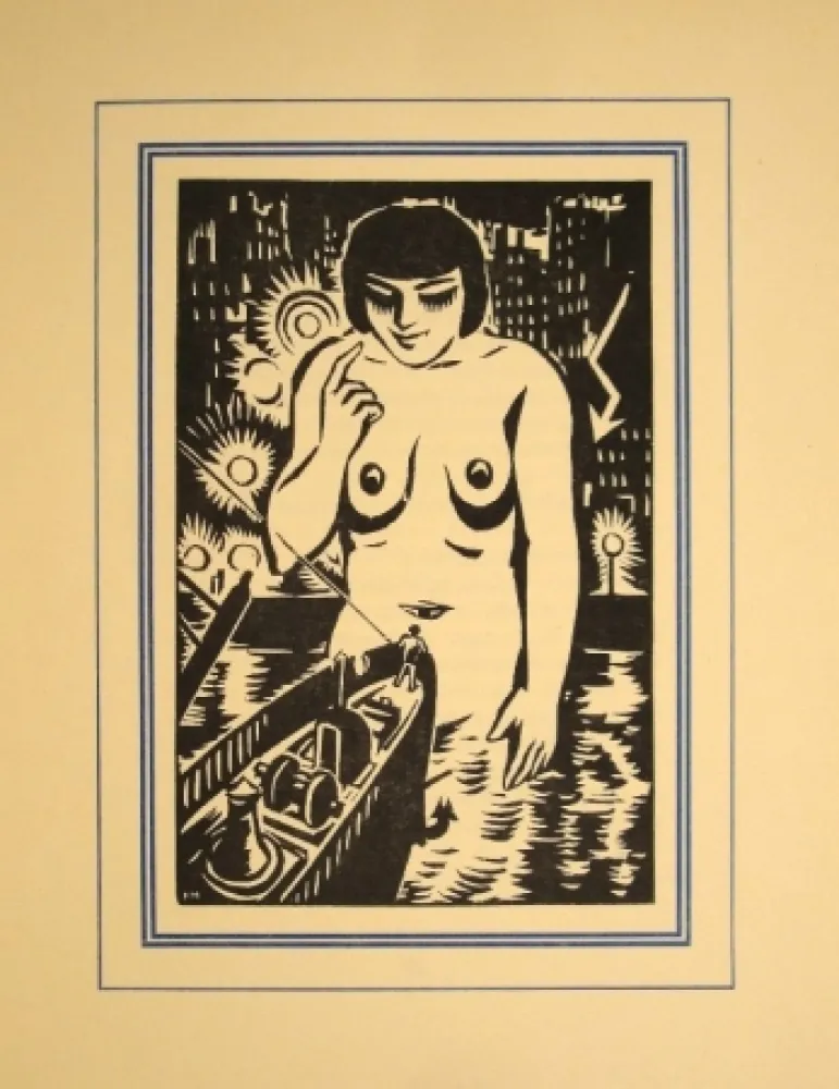 Xilogravura Masereel - HUMBOURG, Pierre. Le Boy de sa Majesté